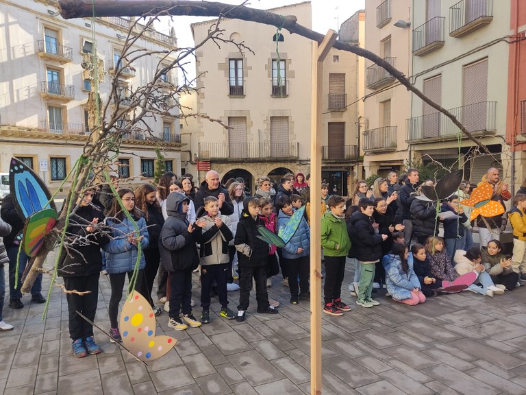 Tàrrega clama per la convivència en l’acte del Dia Escolar per a la No Violència i la Pau