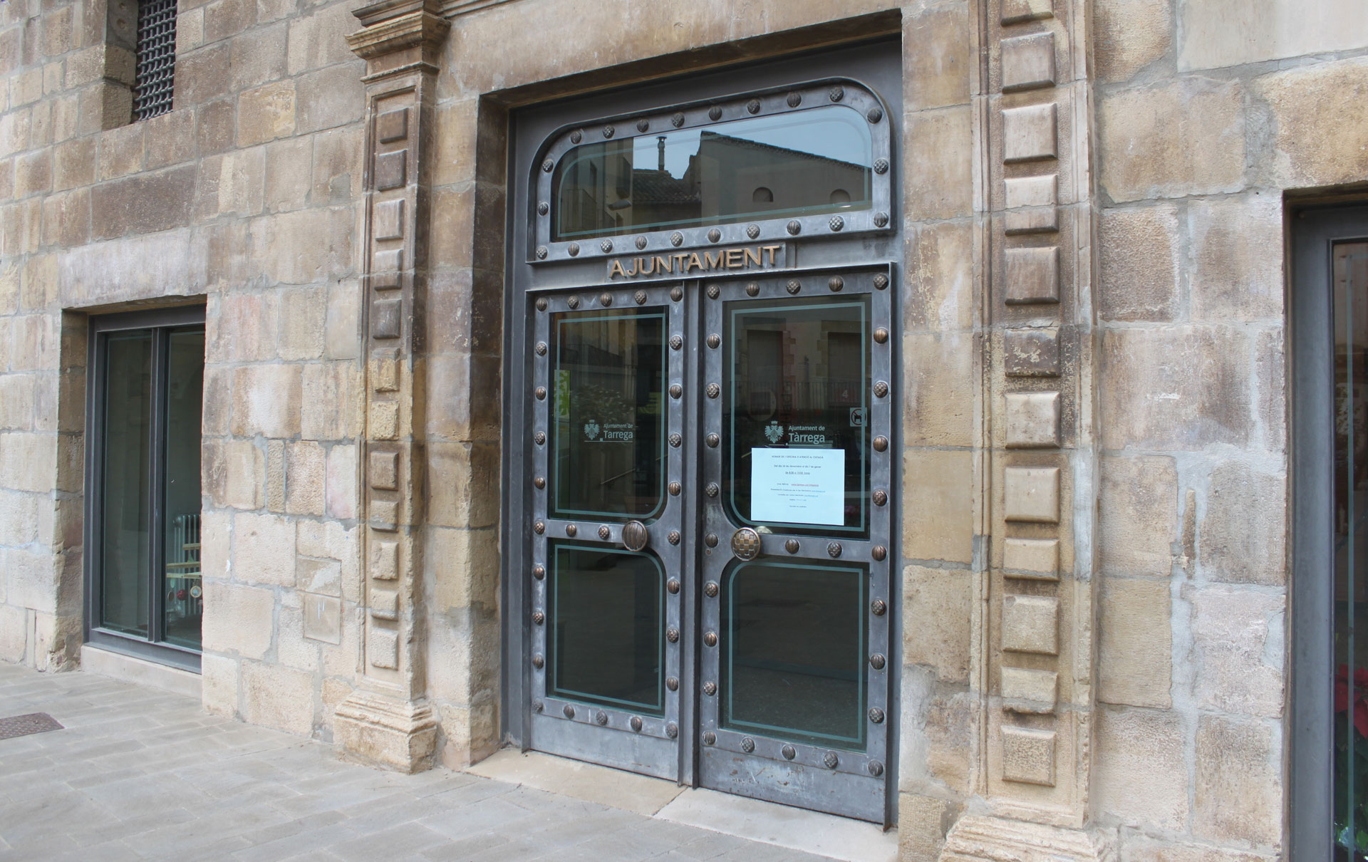 Imatge façana Ajuntament de Tàrrega