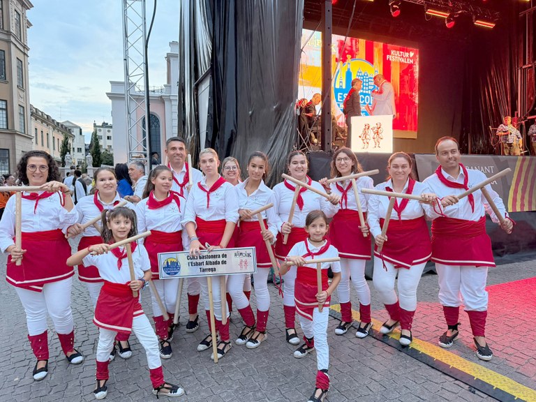 Tàrrega, representada per l'Esbart Albada al 38è Aplec Internacional d’Adifolk a Estocolm