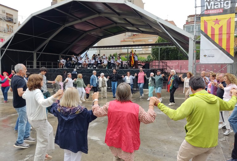 Tàrrega estrena sardana pròpia en la segona jornada de la Festa Major de Maig 2026