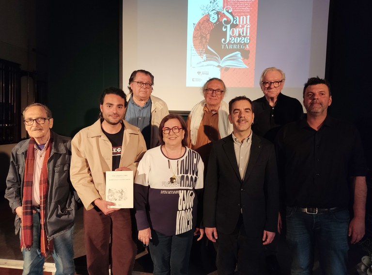 Tàrrega presenta el volum de ‘Col·loquis a Thä’ dedicat a la figura de Xavier García, en el marc de Sant Jordi