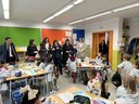 La consellera d'Educació, Esther Niubó, visita el municipi de Tàrrega, on manté reunions de treball per millorar els recursos en aquest àmbit