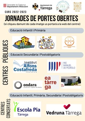 Cartell jornada portes obertes