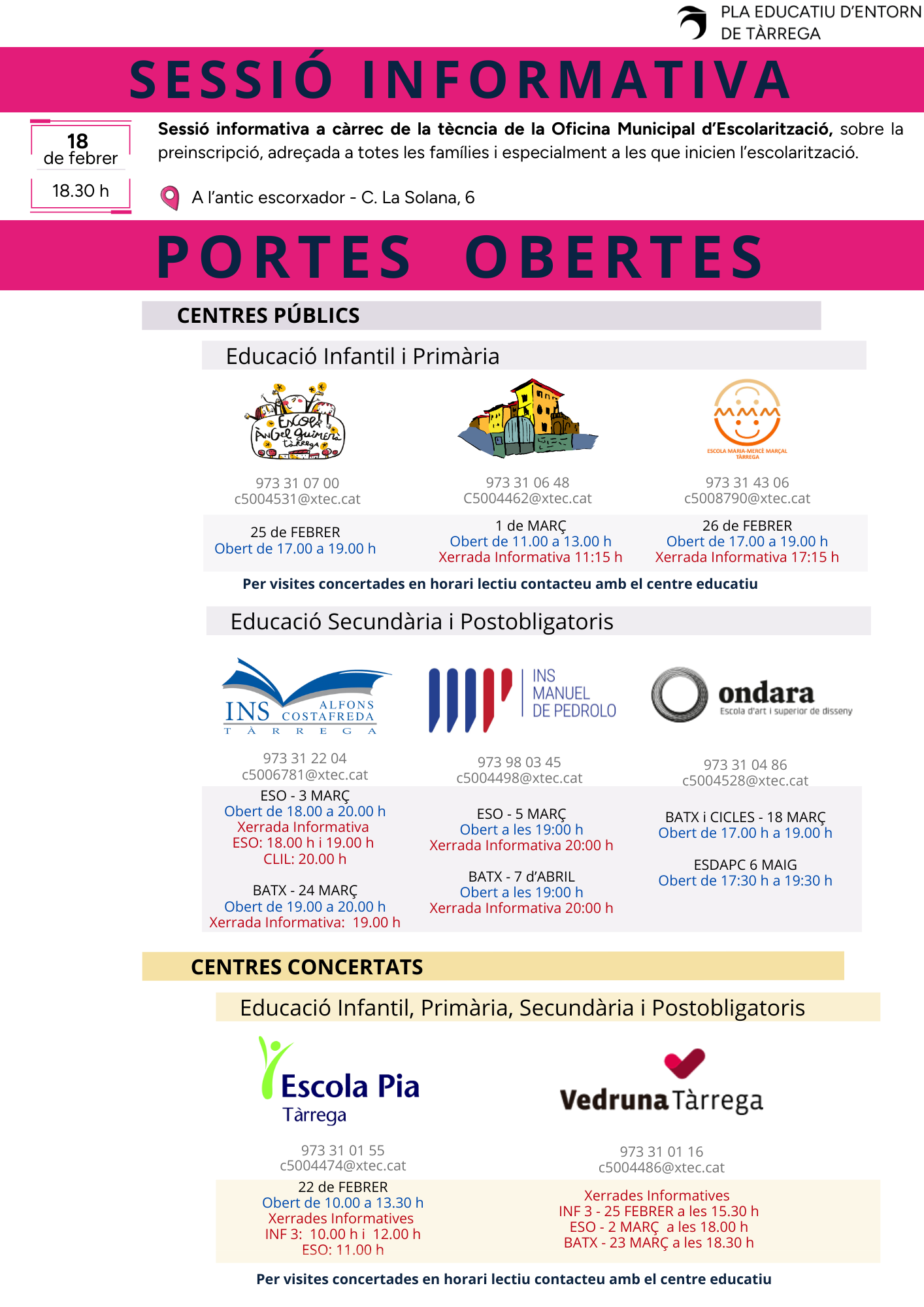 Portes Obertes