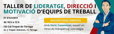 Taller en Lideratge, Direcció i Motivació d'Equips de Treball