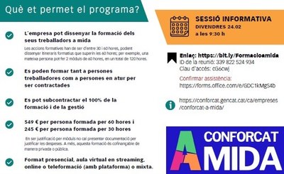 ConforCAT a mida 2023. Sessió informativa