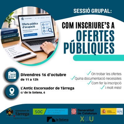 Sessió: Oferta Pública Sessió: Oferta Pública