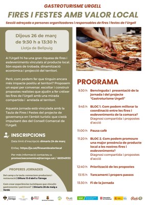 Cartell de les jornades de gastroturisme