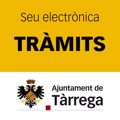 Botó web tramits seu electronica