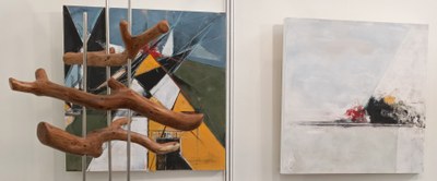 Detall quadres Fira Artistes 2022