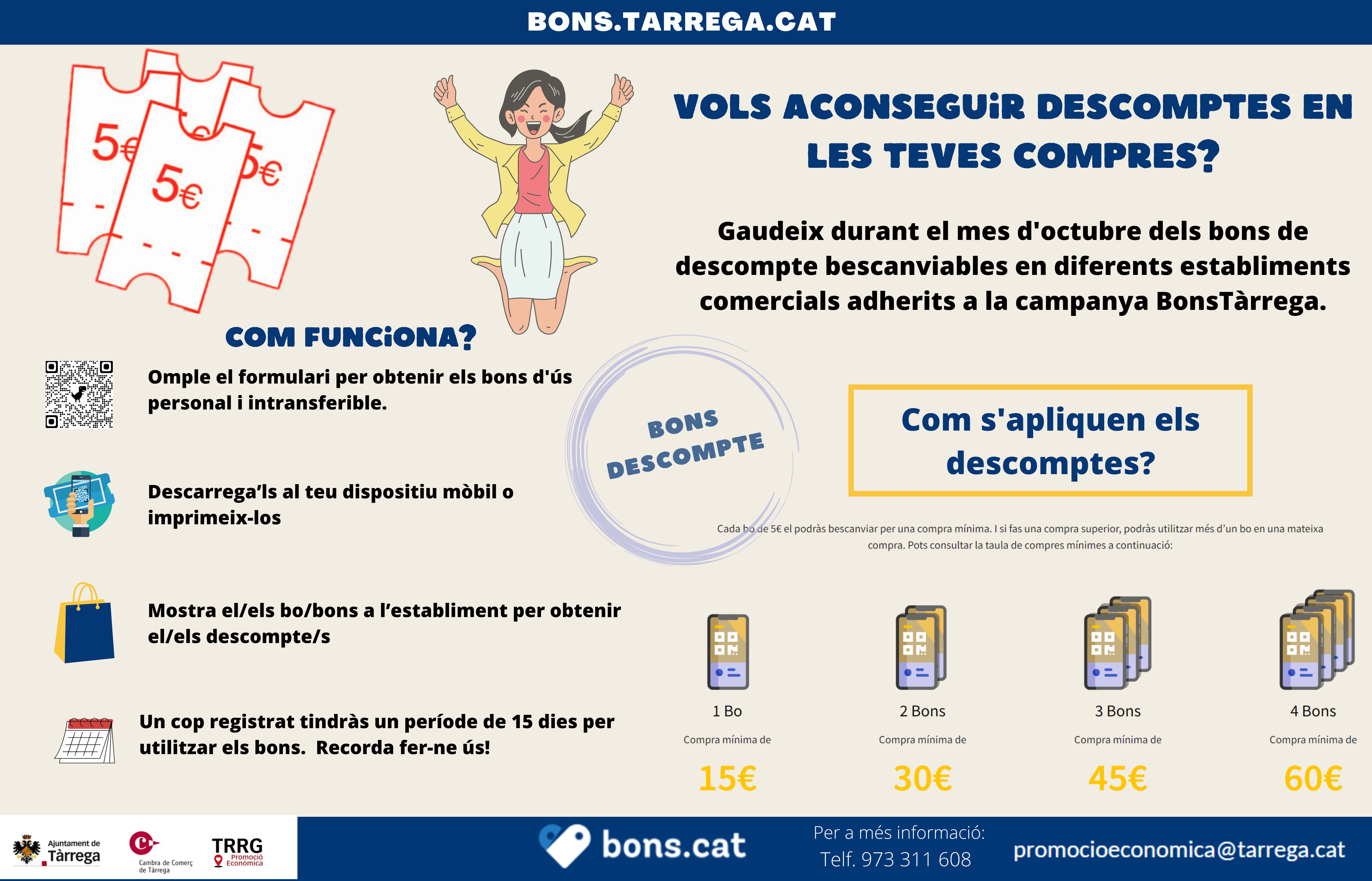 Funcionament campanya bons Tàrrega