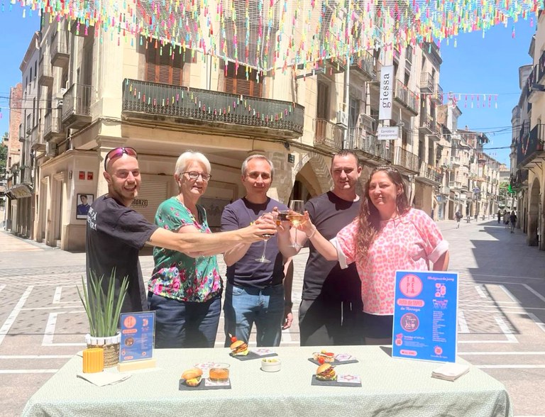 Torna la ruta de tapes de Tàrrega els dijous de juny en 16 bars i restaurants