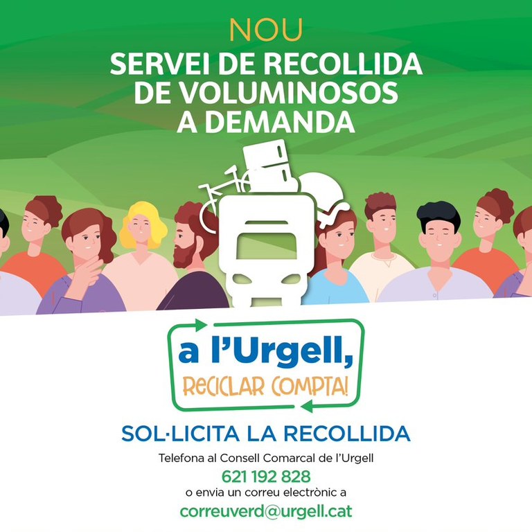 En marxa el nou servei de recollida de voluminosos al municipi de Tàrrega